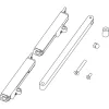 HAUTAU FL190 tokretesz erőátviteli szerkezet 15- 120 mm alu ezüst eloxált