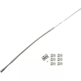   HAUTAU FL190 flexibilis rudazat tartozékkal kerekíves L=1000 mm szürke