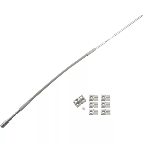 HAUTAU FL190 flexibilis rudazat tartozékkal kerekíves L=1000 mm szürke
