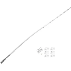   HAUTAU FL190 flexibilis rudazat tartozékkal kerekíves L=1250 mm fehér