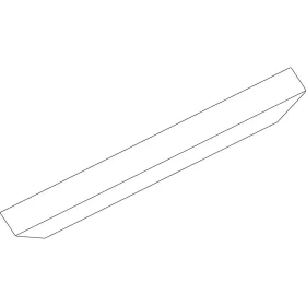   GEZE OL90NOL95 gér takaróprofil hossz 2000 mm alu ezüst eloxált