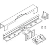 GEZE OL320 másodreteszelés RWA100NT-hez ráütődés 0-25 mm alu fehér