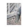 Ajtórögzítő ABL U-profil 500x40x40mm alu bukóelem acél tűzihorganyzott