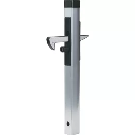   ajtórögzítő IGC profil 500x57x42mm magasságállítás 40mm ezüst alumínium