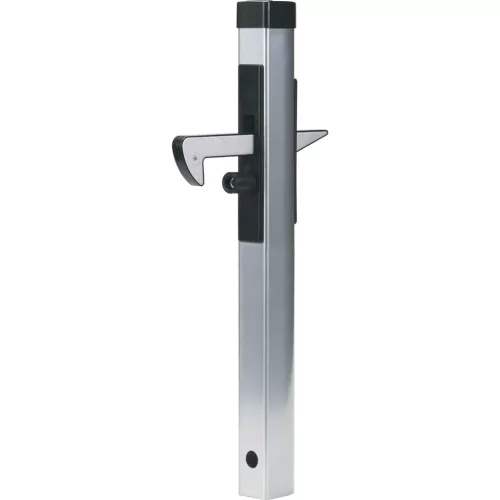 ajtórögzítő IGC profil 500x57x42mm magasságállítás 40mm ezüst alumínium