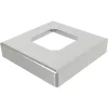ECONOMY fedőkupak padlórögzítőhöz / pohártartóhoz 108 x 108 mm nemesacél V4A