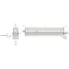 COMUNELLO orsóhajtás RAYWIN R20 löket 105180300 mm 230V szürke RAL 7035