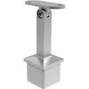 ECONOMY csuklós csőtámasz csövekhez 40  40 x 20 mm szálcsiszolt nemesacél V2A