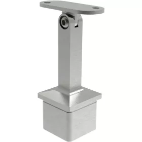   ECONOMY csuklós csőtámasz csövekhez 40  40 x 20 mm szálcsiszolt nemesacél V2A