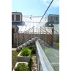 ECONOMY padlóprofil felszíni szereléshez 5000 mm ezüst eloxált alumínium