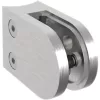 ECONOMY üvegbilincs szerelvény f. kerek cső 424mm kerek na. csiszolt V2A