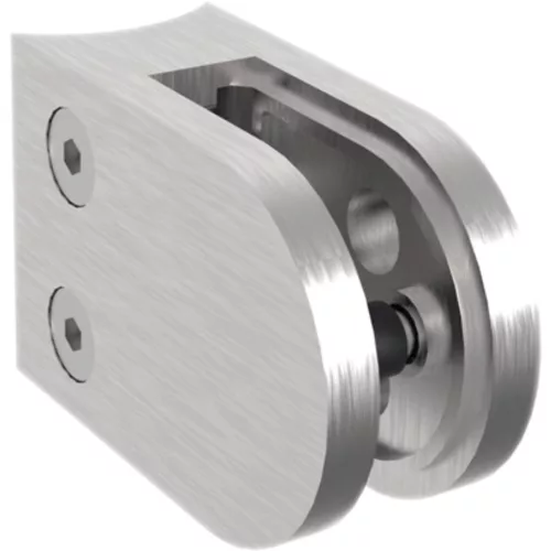 ECONOMY üvegbilincs szerelvény f. kerek cső 424mm kerek na. csiszolt V2A