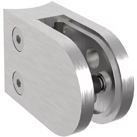   ECONOMY üvegbilincs szerelv. kerek csőhöz 424mm kerek nemesacél csiszolt V4A