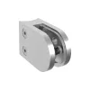 ECONOMY üvegbilincs kerek csőhöz 424mm kerek nemesacél csiszolt V2A