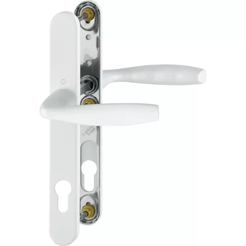 HOPPE NEW YORK biztonsági kilincsgarnitúra PZ92 77-82 mm fehér