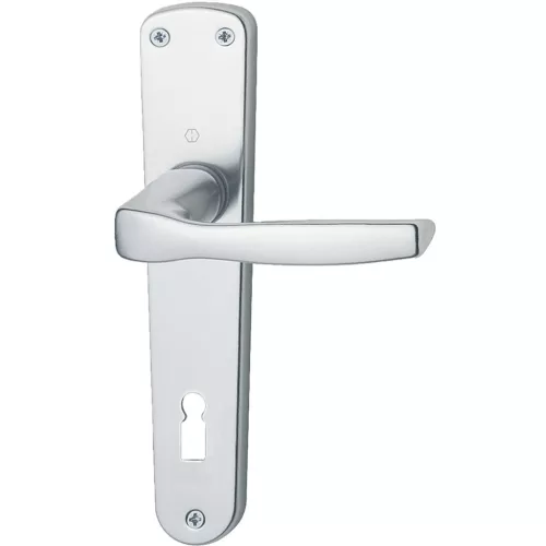 MILANO kilincsgarnitúra BB 90, 30 - 49 mm, F1 ezüst eloxált