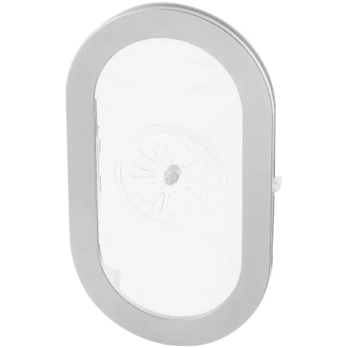 Átbeszélő ablak 17-24 mm üvegvastagsághoz 170 x 295 mm világosszürke műanyag