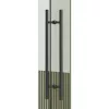 DORMA-GLAS vasalatszett Universal Motion NG33 rögzítésselalu fekete