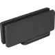 DORMA-Glas alsó sarokvasalat Universal Motion NG33 fekete RAL9005
