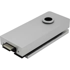   Zár Studio 1121 nem zárható 8 mm üveg alu ezüst eloxált (10.150)