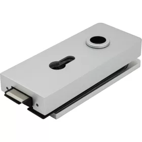   Zár Studio 1121 PZ váltóval 8 mm üveg alu ezüst eloxált (10.148)