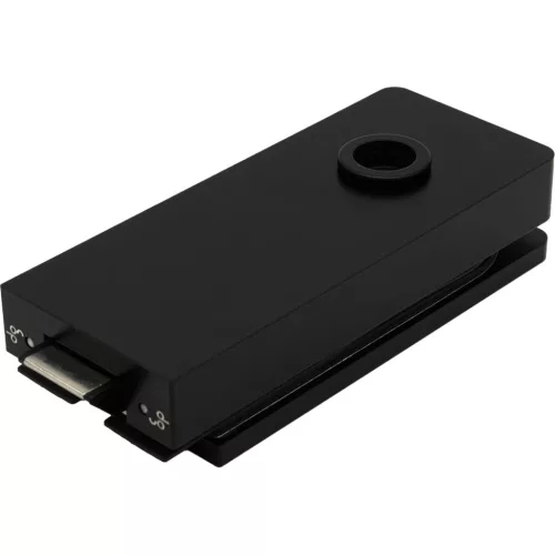 Zár Studio 1121 nem zárható üveg 8 mm alu fekete RAL 9005 (10.150)
