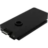 Zár Studio 1121 nem zárható 10.002 üveg 8 mm alu fekete RAL 9005 (10.149)