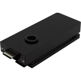   Zár Studio 1121 nem zárható 10.002 üveg 8 mm alu fekete RAL 9005 (10.149)