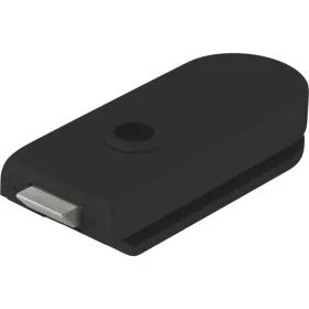   Studio Rondo zárnem zárható üveg 8 mm fekete matt RAL 9005 (10.201)