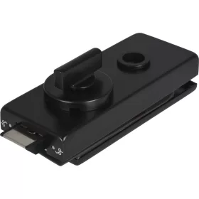  Zár Studio Classic WC félfordítóval üveg 8 mm alu fekete RAL 9005 (10.006)