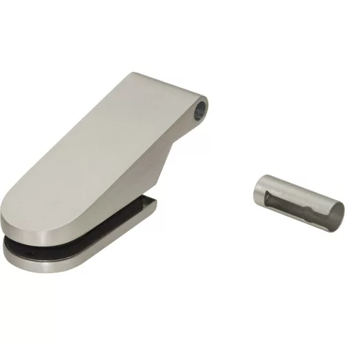 ?DORMA-Glas ajtópánt szárnyrész Studio Rondo 10.230üveg 8 mm nemesacél hatású