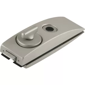   Zár Studio Arcos WC reteszes ajtónyitó gombbal üveg 8 mm ez. elox. (24.206)