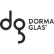 DORMA-Glas ajtópánt tokrésszel Junior Office 11.239 üveg 8-10nemesacél hatású