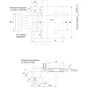 DORMA-Glas ajtópánt szárnyrész Junior Office 11.360 485 mm ezüst eloxált