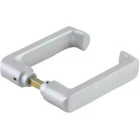 DORMA-Glas kilincspár 10.314 8 mm ezüst eloxált