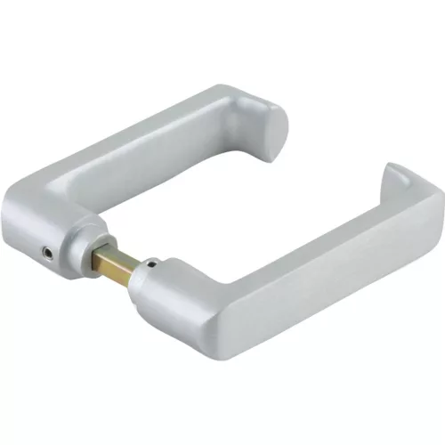 DORMA-Glas kilincspár 10.314 8 mm ezüst eloxált