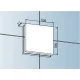 DORMA-Glas összekötő vasalat PT 80 üveg 10 mm ezöst eloxált (03.170)