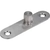 DORMA-Glas csap PT 24 ? 15 mm felcsavarozható füllel ezüst eloxált (01.123)