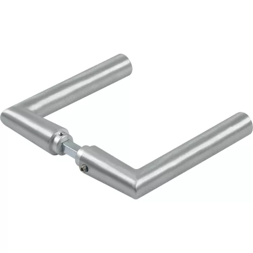 DORMA-Glas kilincspár 10.328L-forma 8 mm ezüst eloxált