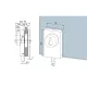 DORMA-Glasg sarokzár SG-15 rozettával PZ 10 mm (05.118) ezüst eloxált