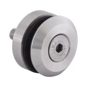   Üveglap ponttartó trapéz 45 45 mm 8 - 20 mm üveg nemesacél