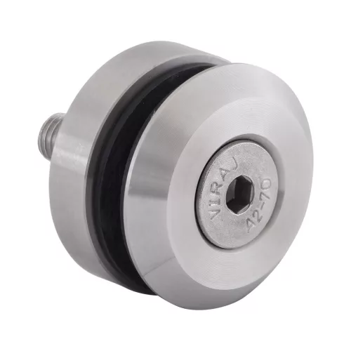 Üveglap ponttartó trapéz 45 45 mm 8 - 20 mm üveg nemesacél