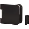 DORMA-Glas ajtópánt szárnyrész Junior Office 11.230385mm alu fekete RAL9005