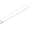 DORMA-GLAS Muto 80 futósín falra szerelhető méretre vágva nemesacél hatású alu