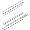 DORMA-üveg Muto 80/	150 látható kefetömítés méretre üveg 8-10 mm szürke