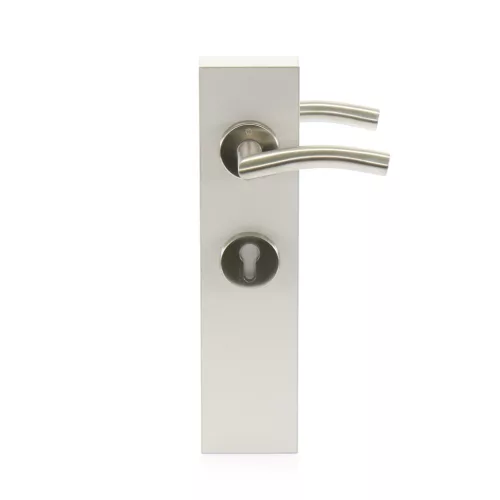 HOPPE ANTWERPEN rozettás kilincsgarnitúra 37-42 mm nemesacél matt PZ