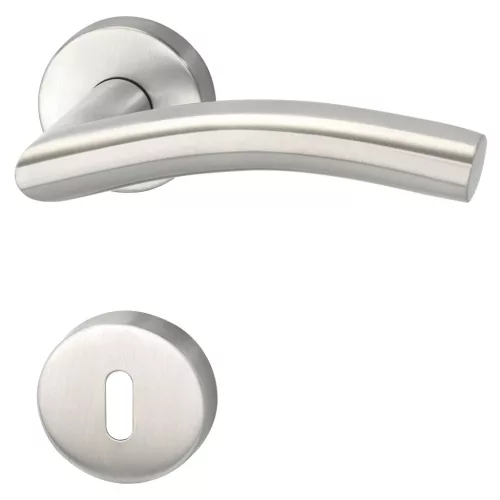 Marchesi rozettás kilincsgarnitúra NEW YORK rozettás BB 38 - 45 nemesacél