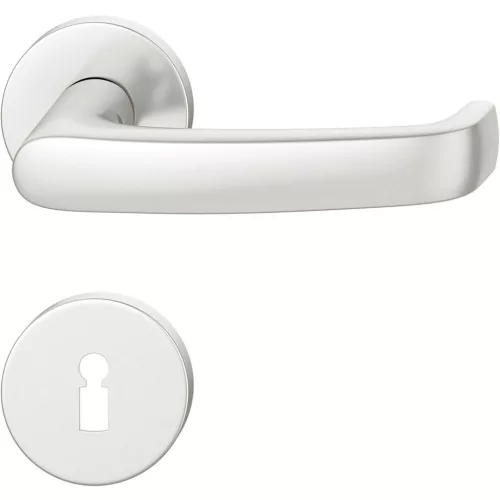 FSB kilincsgarnitúra 12 1045 ASL BB rozettán aluminium ezüst eloxált