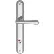 Grundmann Kilincsgarnitúra ELEGANT WG 500 - pajzs WC 90 38-43 alu fényes