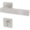 Marchesi rozettás kilincsgarnitúra PULA rozetta WC 38 - 45 nemesacél